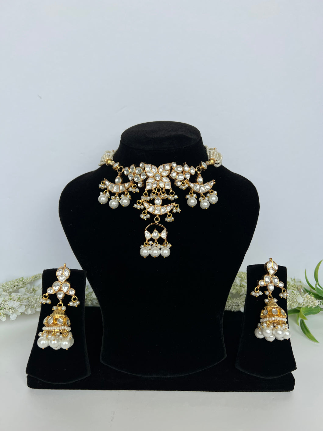 Butterfly Kundan Set