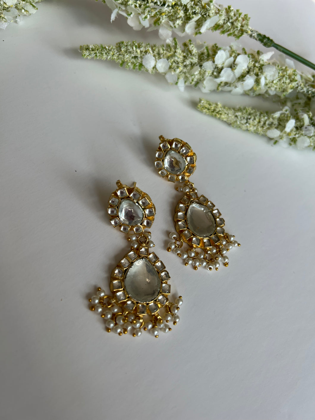 Kundan Statement Earrings