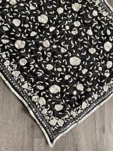 Load image into Gallery viewer, Black and White Dupatta
