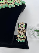 Load image into Gallery viewer, Meenakari Kundan Set
