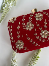 Load image into Gallery viewer, Maroon Clutch
