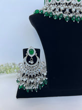 Load image into Gallery viewer, Emerald and Silver
