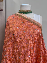 Load image into Gallery viewer, Peach Phulkari
