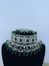 Load image into Gallery viewer, Emerald and Silver
